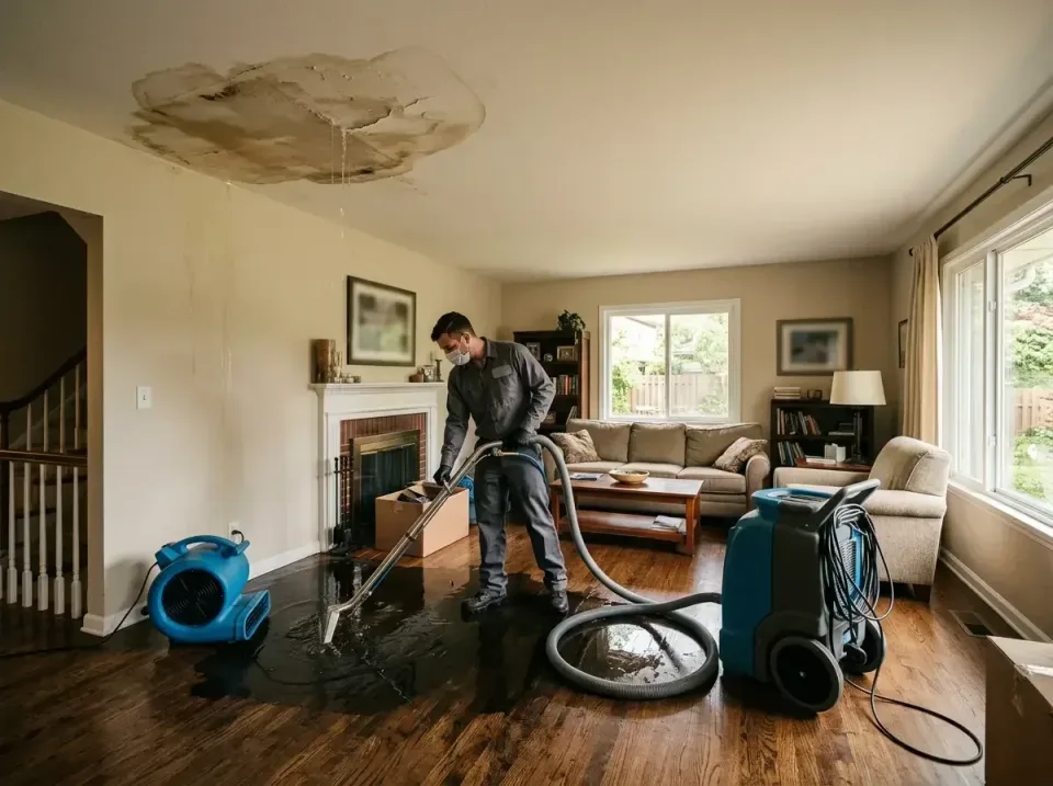 attic-pipe-burst-ceiling-drip-008 — frequently asked questions, Water Damage Restoration & Carpet Care in Newcastle, WA